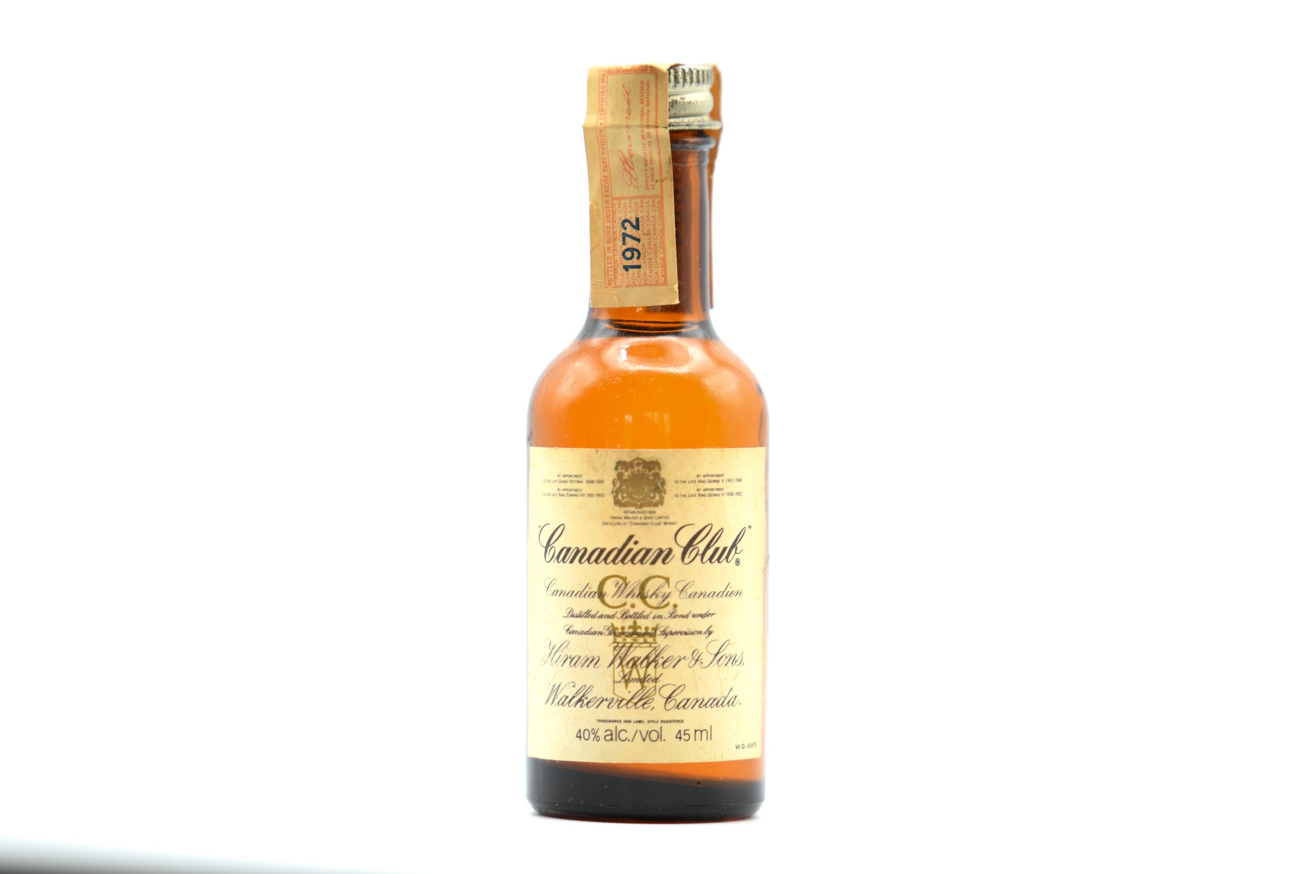 Bottle #82: Canadian Club | my tiny bottles
